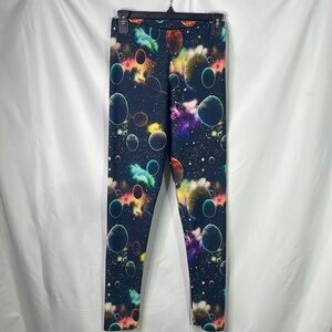 Art of where outerspace leggings, planet galaxy stars